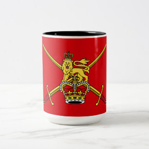 Brittiska armén (UK Militaire) Två-Tonad Mugg