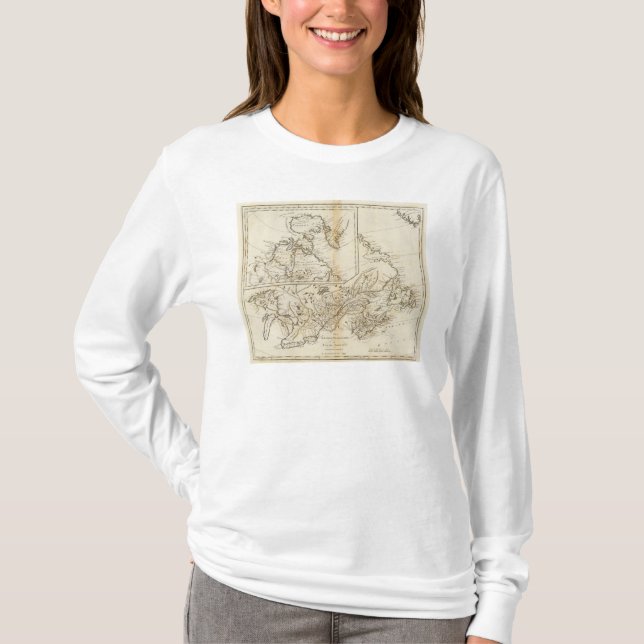 Brittiska besittningar i Nordamerika 2 T Shirt (Framsida)