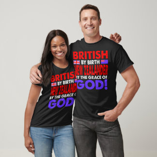 Brittiska efter födelsen Nya Zealander Grace of Go T Shirt