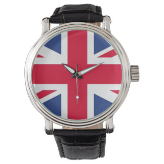 Brittiska Flagga handklocka Armbandsur