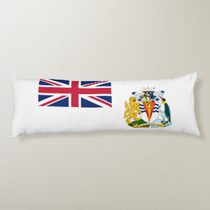 Brittiska Flagga i Antarktis Kroppskudde