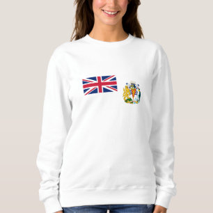 Brittiska Flagga i Antarktis T Shirt