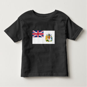 Brittiska Flagga i Antarktis T Shirt