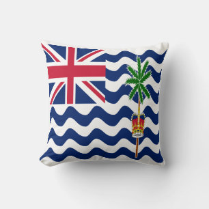 Brittiska Flagga i Indiska oceanen Kudde