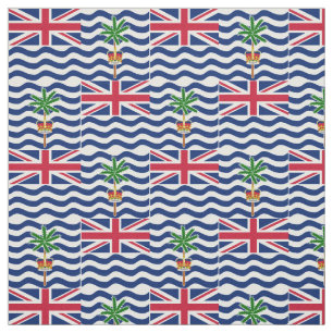 Brittiska Flagga i Indiska oceanen Tyg