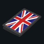 Brittiska flagga | Konstruktion för Union Jack<br><div class="desc">Brittiska flagga | Union Jack design. Wallets med flagga från Förenade kungariket. Patriotisk engelsk röd,  vit och blå design.</div>