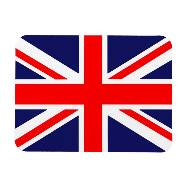 Brittiska Flagga Magnet (Horisontell)