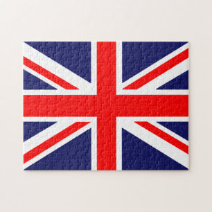 Brittiska Flagga Pussel