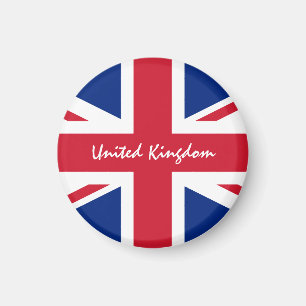 Brittiska Flagga & UK - resande, sport/Förenade ku Magnet