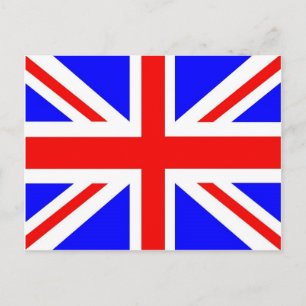 Brittiska flagga vykort