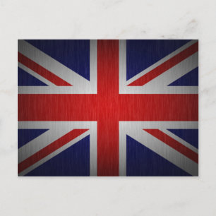 Brittiska flaggan Union Jack Vykort