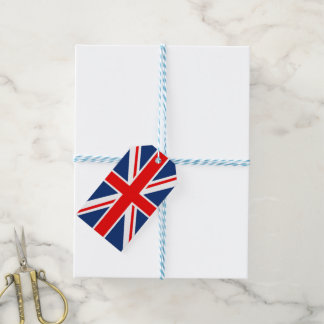 Brittiska flaggans presentetiketter