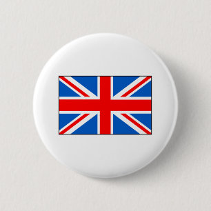 Brittiska flaggaT-tröja och gåvor Knapp