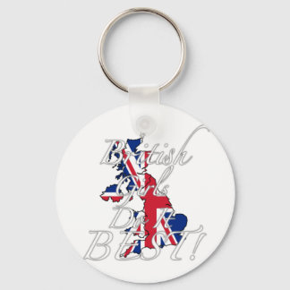 Brittiska flickor gör det bästa! nyckelring