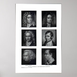Brittiska författare poster