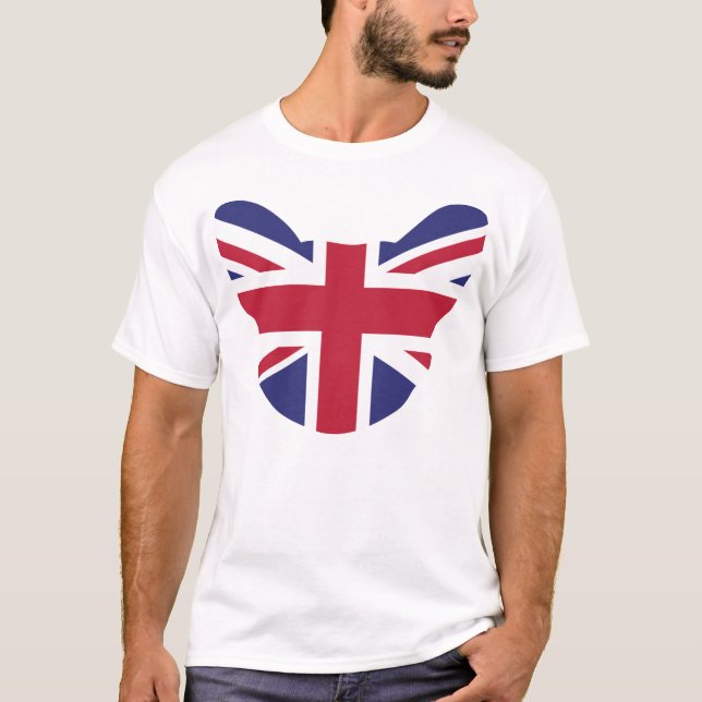 Brittiska Frenchie T-shirt (Framsida)