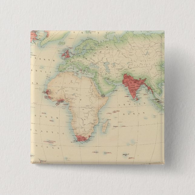 Brittiska imperiet knapp (Framsida)