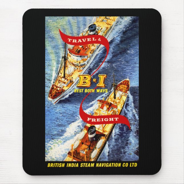 Brittiska Indien ~ Bästa båda sätten Musmatta (Framsidan)