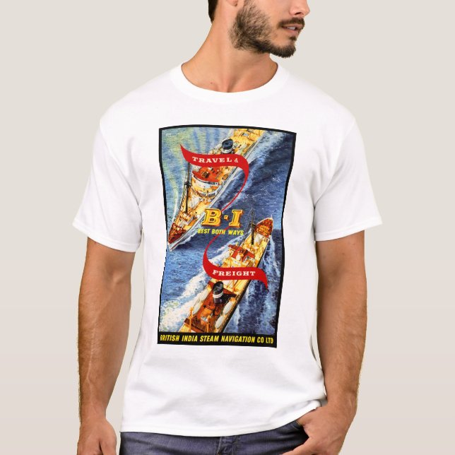 Brittiska Indien ~ Bästa båda sätten T Shirt (Framsida)