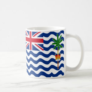 Brittiska Indiska Oceanen-Flagga Ceramic Mugg