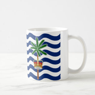Brittiska Indiska oceanens Flagga Kaffemugg