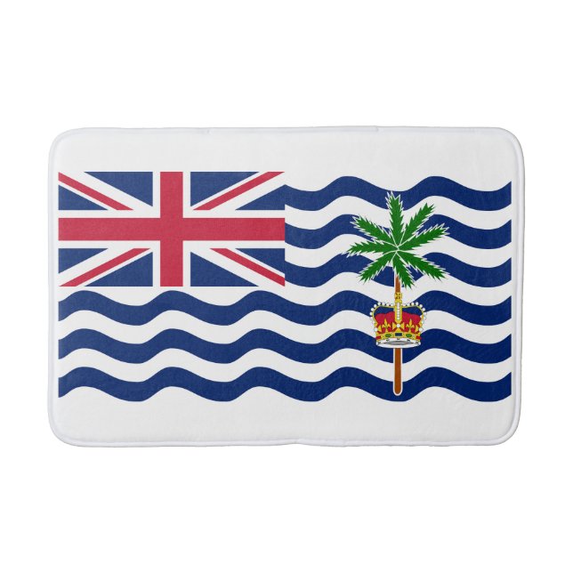 Brittiska Indiska Oceanterritoriets flagga Badrumsmatta (Framsidan)