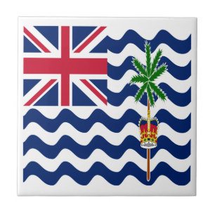 Brittiska Indiska Oceanterritoriets flagga Kakelplatta