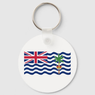 Brittiska Indiska Oceanterritoriets flagga Nyckelring