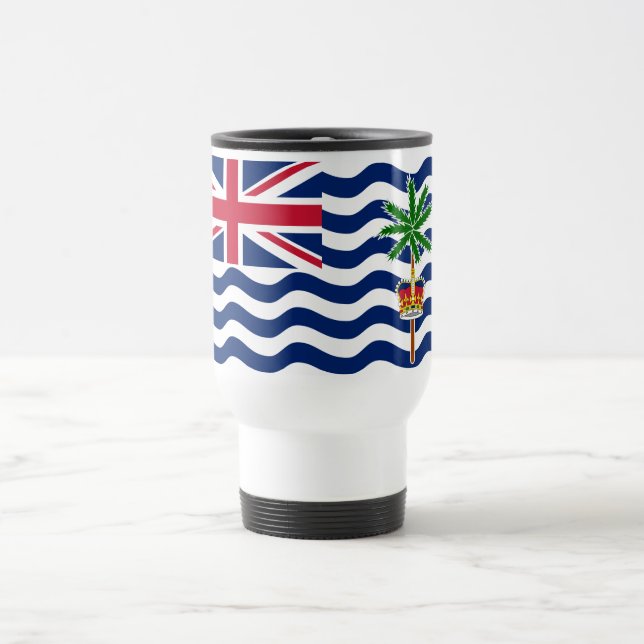 Brittiska Indiska Oceanterritoriets flagga Resemugg (Center)