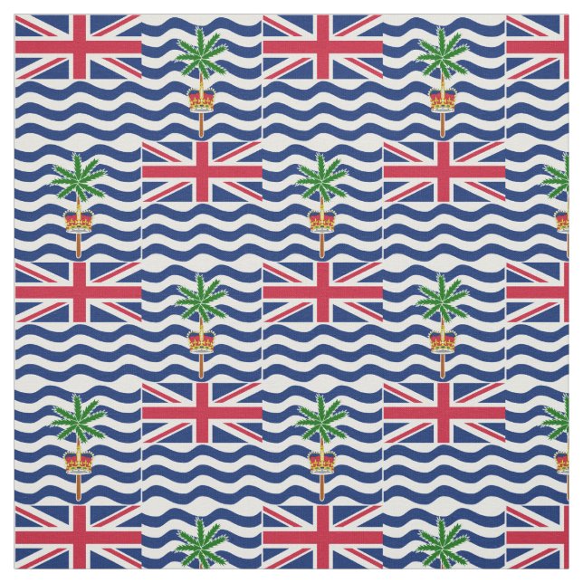 Brittiska Indiska Oceanterritoriets flagga Tyg (Provkarta)