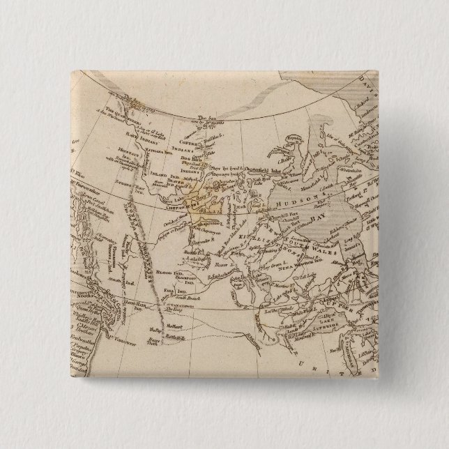 Brittiska innehav i Amerika Knapp (Framsida)