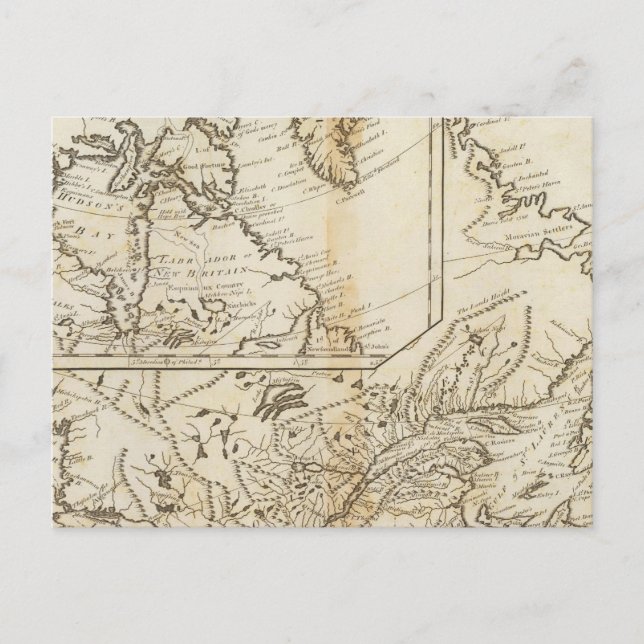 Brittiska innehav i Nordamerika 2 Vykort (Framsida)