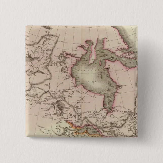 Brittiska innehav i Nordamerika Knapp (Framsida)