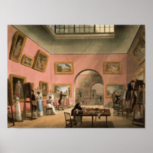 Brittiska institutionen Pall Mall Poster