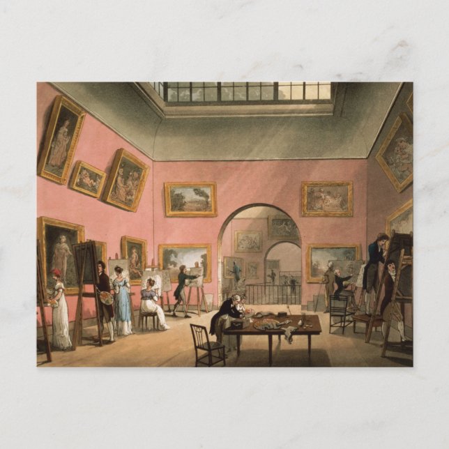 Brittiska institutionen Pall Mall Vykort (Framsida)