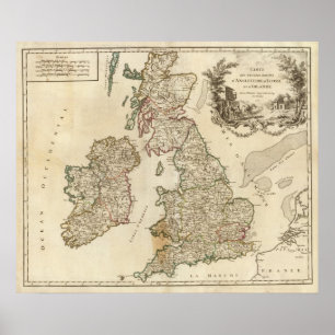 Brittiska Isles 9 Poster