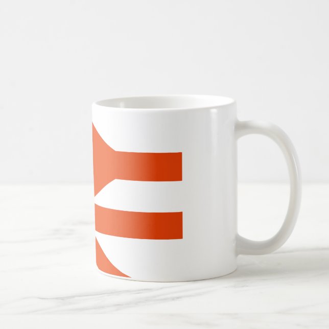 Brittiska järnvägens dubbelpilslogotyp kaffemugg (Höger)
