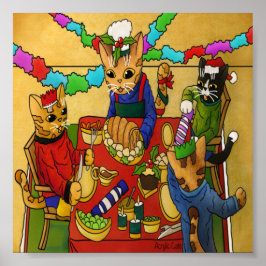 Brittiska juldagsmattor poster