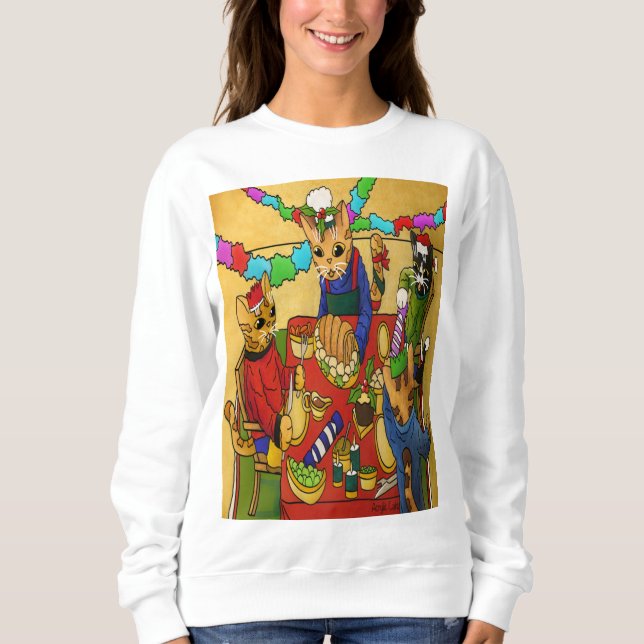 Brittiska juldagsmattor t shirt (Framsida)