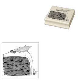 Brittiska julkakssegmentet Festive Helgdag Food Stämpel