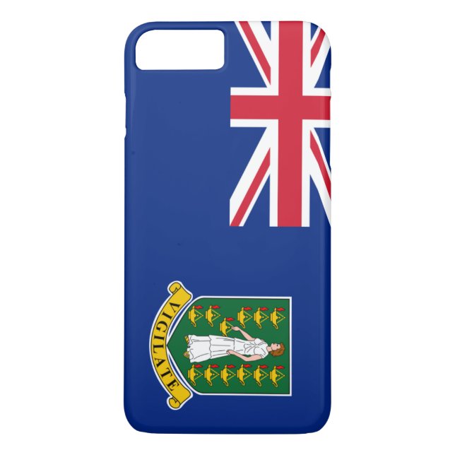 Brittiska Jungfruöarna, flagga Case-Mate iPhone Skal (Baksida)