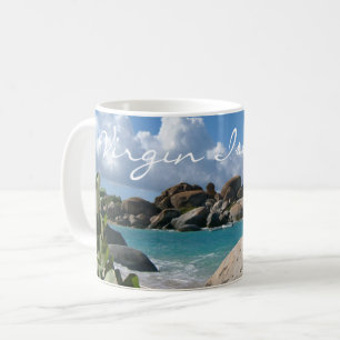 Brittiska Jungfruöarna, Gorda, Baths Beach Kaffemugg