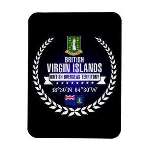 Brittiska Jungfruöarna Magnet