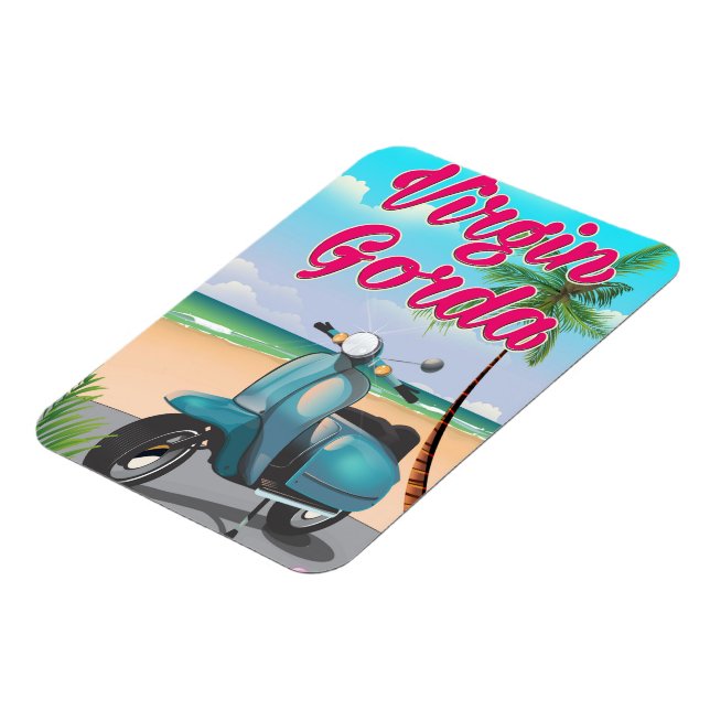 Brittiska Jungfruöarna Magnet (Vänstra Sidan)