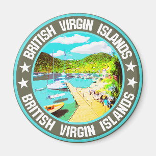 Brittiska Jungfruöarna Magnet