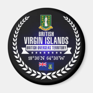 Brittiska Jungfruöarna Magnet