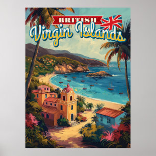 Brittiska Jungfruöarna Poster
