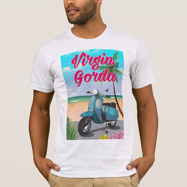 Brittiska Jungfruöarna T Shirt (Framsida)