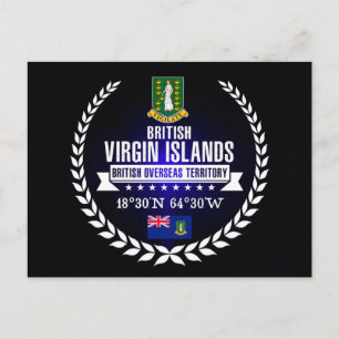 Brittiska Jungfruöarna Vykort