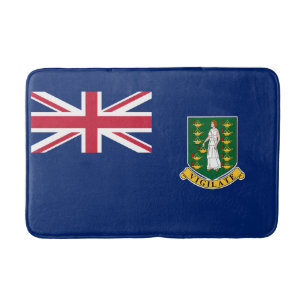 Brittiska Jungfruöarnas flagga Badrumsmatta